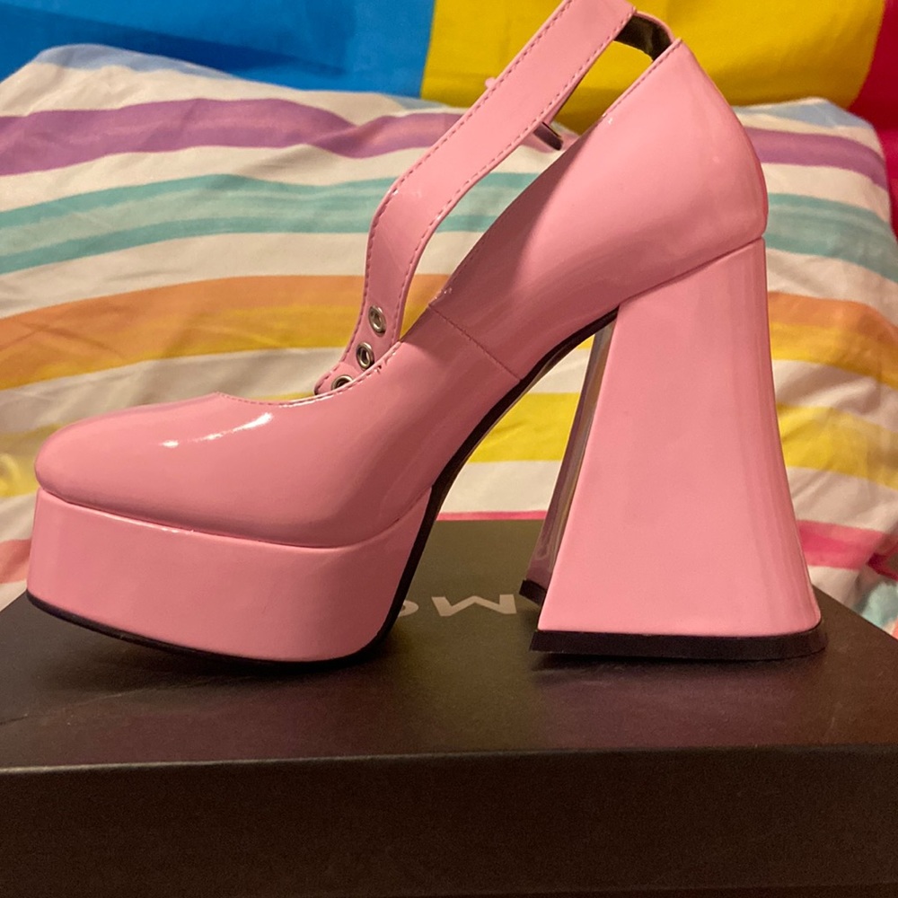 Pink Platform Heels